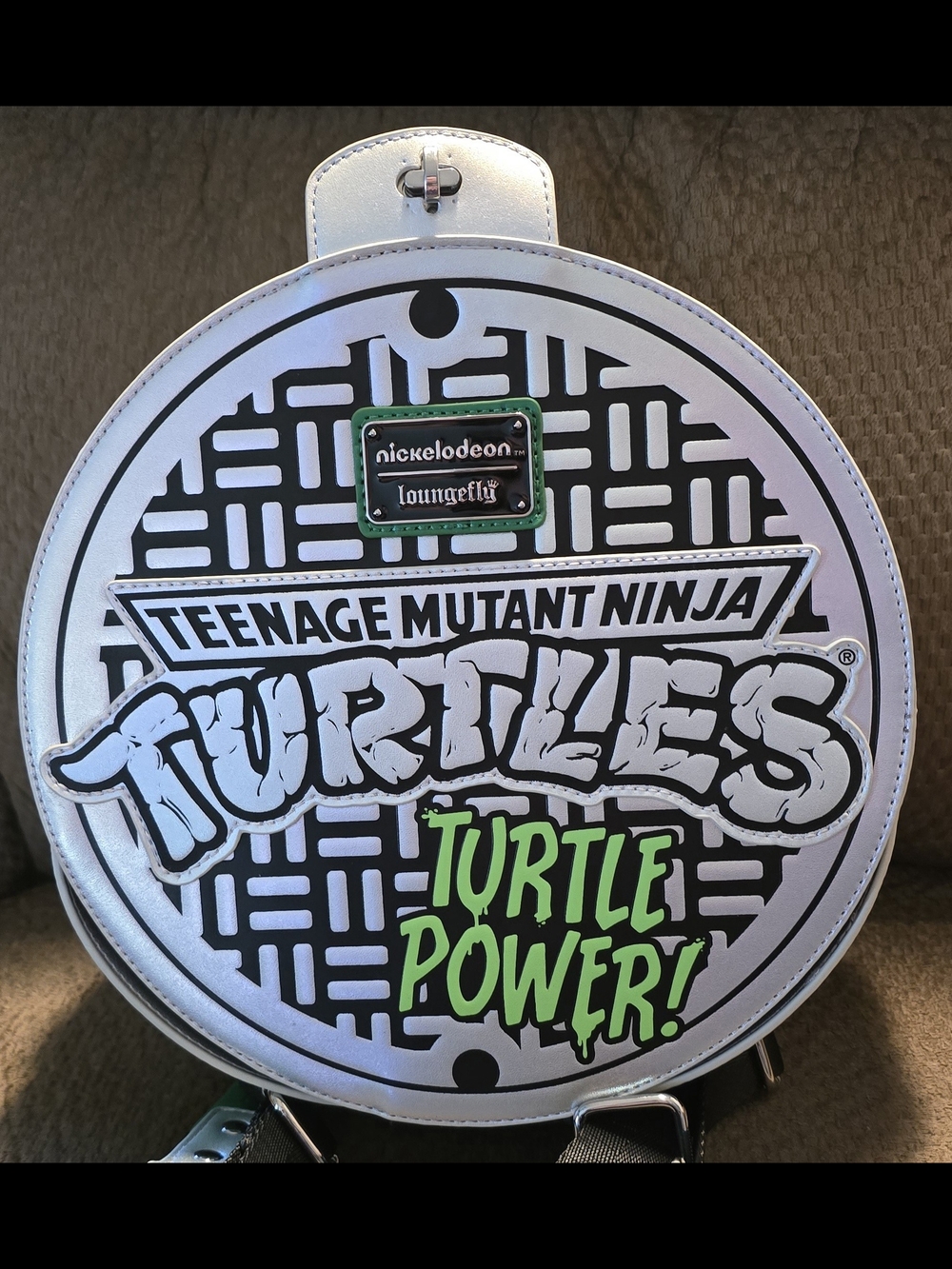 **NWT** Loungefly Ninja Turtles Manhole Cover Bag